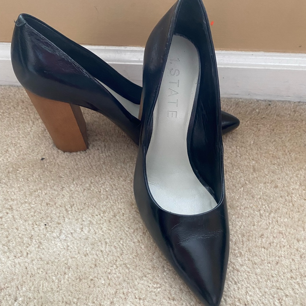 1. State Black and Brown Heels